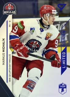 21-22 Tipos Extraliga - Markus MICHALÍK č. 192 BLUE x/65