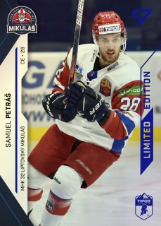 21-22 Tipos Extraliga - Samuel PETRÁŠ č. 195 BLUE x/65