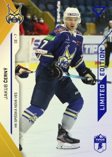 21-22 Tipos Extraliga - Jakub ČERNÝ č. 206 BLUE x/65