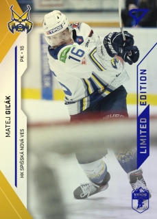 21-22 Tipos Extraliga - Matej GIĽÁK č. 208 BLUE x/65