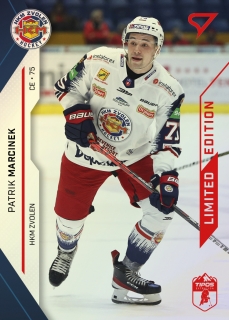 21-22 Tipos Extraliga - Patrik MARCINEK č. 10 RED x/35