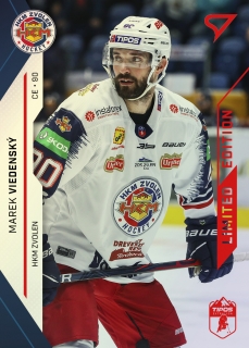 21-22 Tipos Extraliga - Marek VIEDENSKÝ č. 17 RED x/35