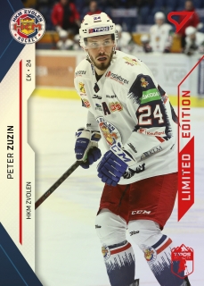 21-22 Tipos Extraliga - Peter ZUZIN č. 18 RED x/35