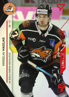 21-22 Tipos Extraliga - Miroslav MACEJKO č. 39 RED x/35