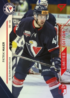21-22 Tipos Extraliga - Patrik MAIER č. 60 RED x/35
