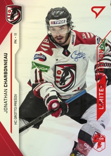 21-22 Tipos Extraliga - Jonathan CHARBONNEAU č. 98 RED x/35