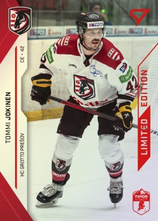 21-22 Tipos Extraliga - Tommi JOKINEN č. 100 RED x/35