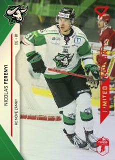 21-22 Tipos Extraliga - Nicolas FERENYI č. 136 RED x/35