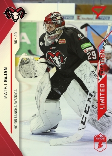 21-22 Tipos Extraliga - Matej GAJAN č. 164 RED x/35