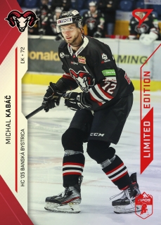 21-22 Tipos Extraliga - Michal KABÁČ č. 176 RED x/35