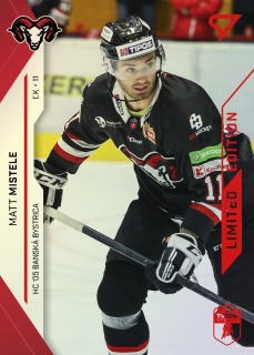 21-22 Tipos Extraliga - Matt MISTELE č. 177 RED x/35