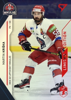 21-22 Tipos Extraliga - Martin KRIŠKA č. 191 RED x/35