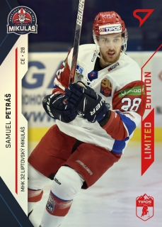 21-22 Tipos Extraliga - Samuel PETRÁŠ č. 195 RED x/35