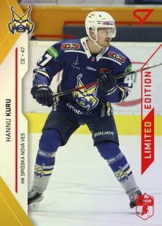 21-22 Tipos Extraliga - Hannu KURU č. 210 RED x/35