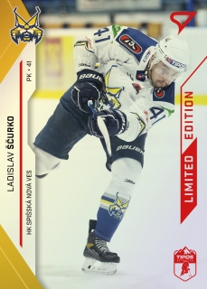 21-22 Tipos Extraliga - Ladislav ŠČURKO č. 212 RED x/35