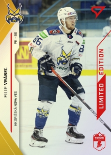 21-22 Tipos Extraliga - Filip VRÁBEĽ č. 216 RED x/35