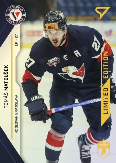 21-22 Tipos Extraliga - Tomáš MATOUŠEK č. 68 GOLD x/15