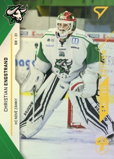 21-22 Tipos Extraliga - Christian ENGSTRAND č. 127 GOLD x/15