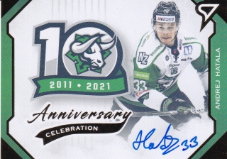 21-22 Tipos Extraliga - Andrej HATALA č. AC-17 AUTO 17/25