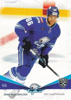 21-22 KHL - Eric MARTINSSON č. BAR-003