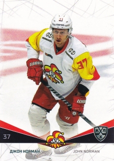21-22 KHL - John NORMAN č. JOK-013