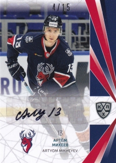 21-22 KHL - Artyom MIKHEYEV č. TOR-A08 4/15