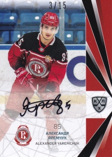 21-22 KHL - Alexander YAREMCHUK č. VIT-A09 35/15