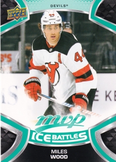 21-22 MVP - Miles WOOD č. 154 Ice Battles