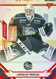 21-22 Tipsport Extraliga - Jaroslav PAVELKA č. 20 Red x/49