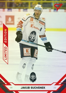 21-22 Tipsport Extraliga - Jakub SUCHÁNEK č. 258 Red x/49