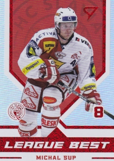 21-22 Tipsport Extraliga - Michal SUP č. LB-04 RED x/99