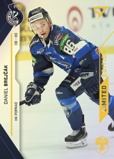 21-22 Tipos Extraliga - Daniel BREJČÁK č. 21 GOLD x/15