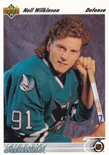 91-92 Upper Deck - Neil WILKINSON č. 55