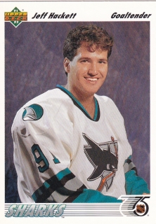 91-92 Upper Deck - Jeff HACKETT č. 58