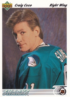 91-92 Upper Deck - Craig COXE č. 60