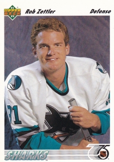 91-92 Upper Deck - Rob ZETTLER č. 61