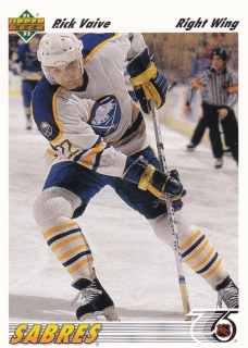 91-92 Upper Deck - Rick VAIVE č. 179