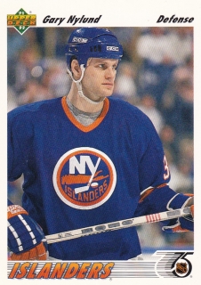 91-92 Upper Deck - Gary NYLUND č. 406