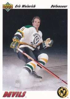 91-92 Upper Deck French - Eric WEINRICH č. 44