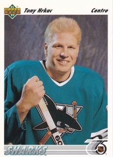 91-92 Upper Deck French - Tony HRKAC č. 56