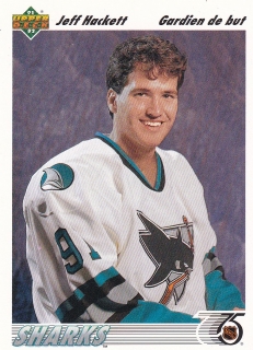 91-92 Upper Deck French - Jeff HACKETT č. 58