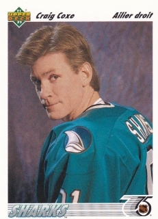 91-92 Upper Deck French - Craig COXE č. 60