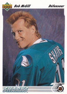 91-92 Upper Deck French - Bob McGILL č. 62