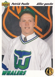 91-92 Upper Deck French - Patrick POULIN č. 65