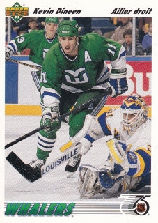91-92 Upper Deck French - Kevin DINEEN č. 105
