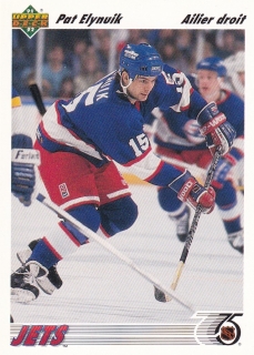 91-92 Upper Deck French - Pat ELYNUIK č. 109