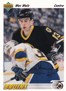 91-92 Upper Deck French - Wes WALZ č. 123
