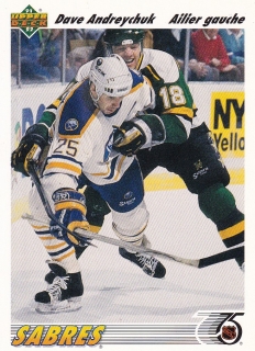 91-92 Upper Deck French - Dave ANDREYCHUK č. 124