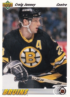 91-92 Upper Deck French - Craig JANNEY č. 128