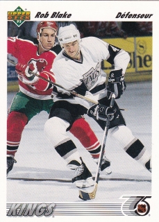 91-92 Upper Deck French - Rob BLAKE č. 148